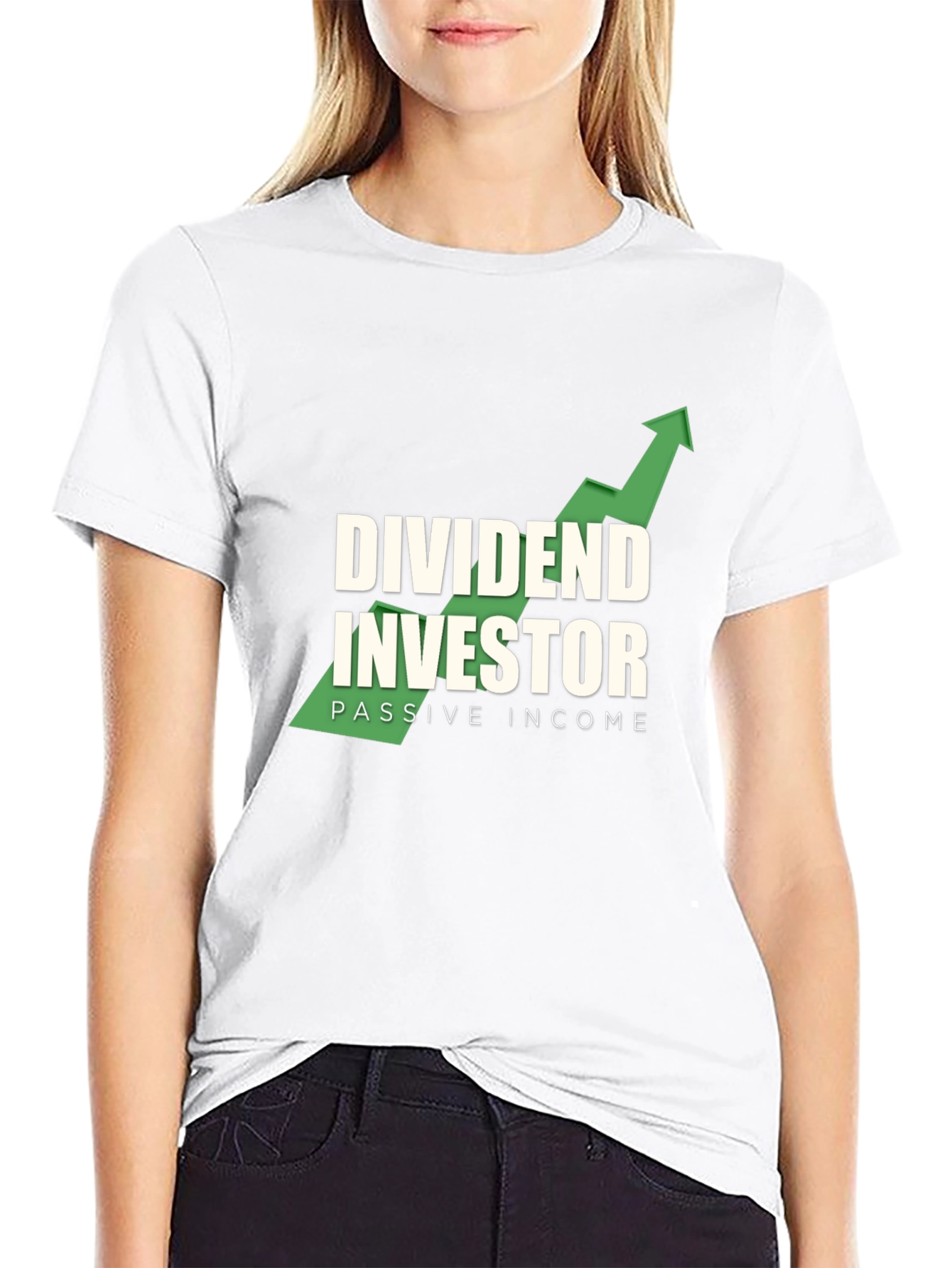 Dividend Investor Black Graphic T-Shirt