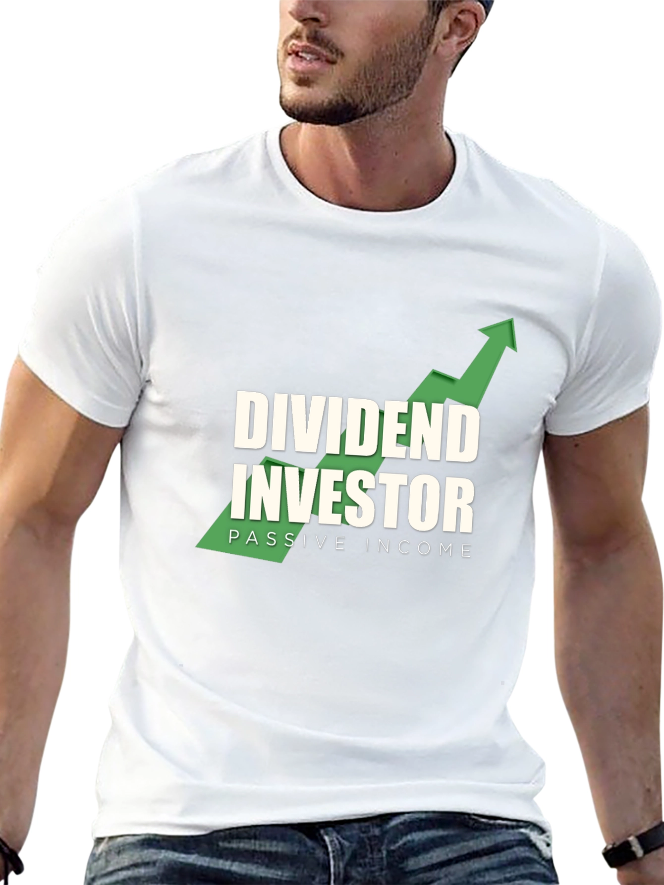 Dividend Investor Black Graphic T-Shirt