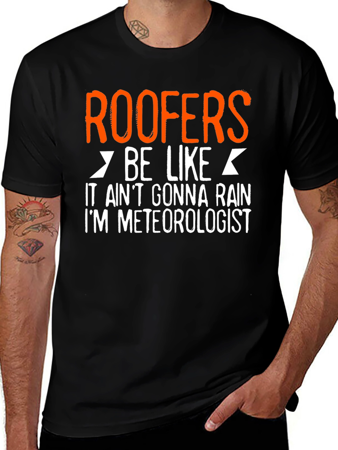 Roofers Be Like Funny T-Shirt