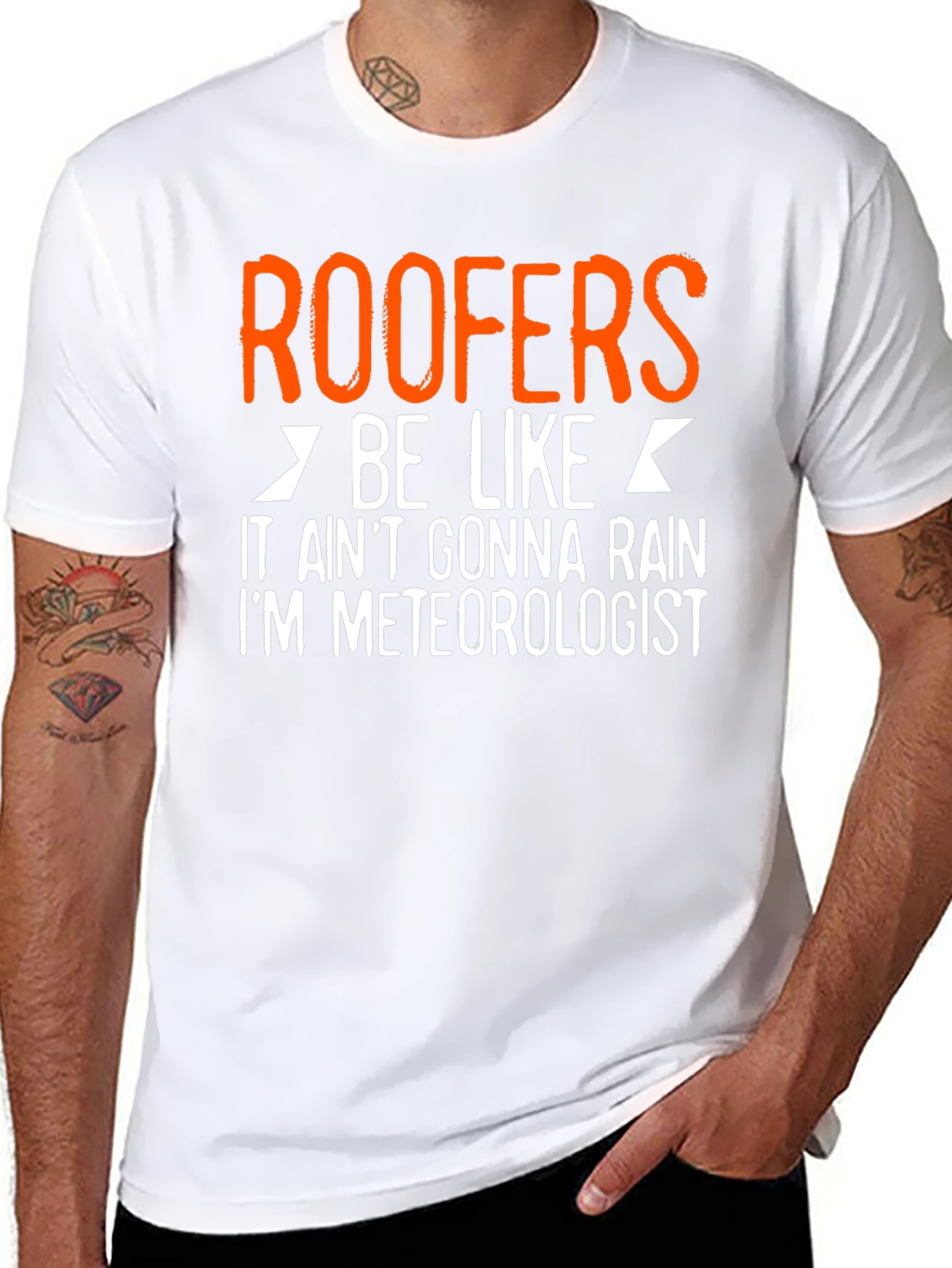 Roofers Be Like Funny T-Shirt