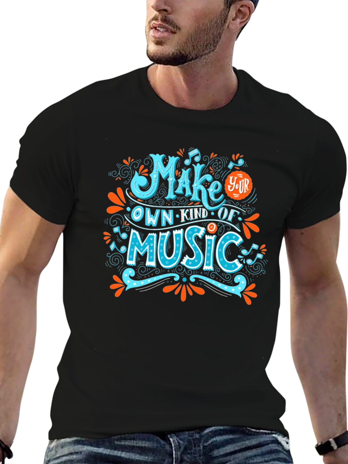 Make Your Own Kind of Music Graphic Tee