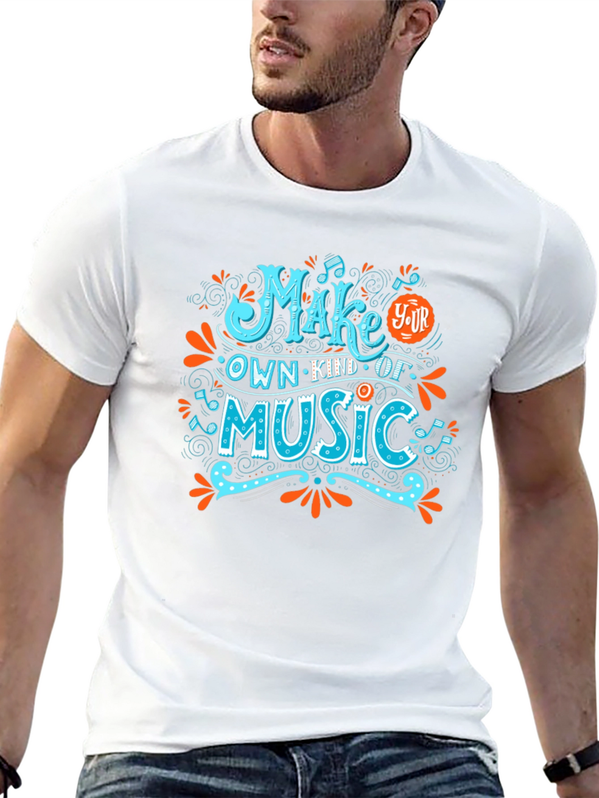 Make Your Own Kind of Music Graphic Tee