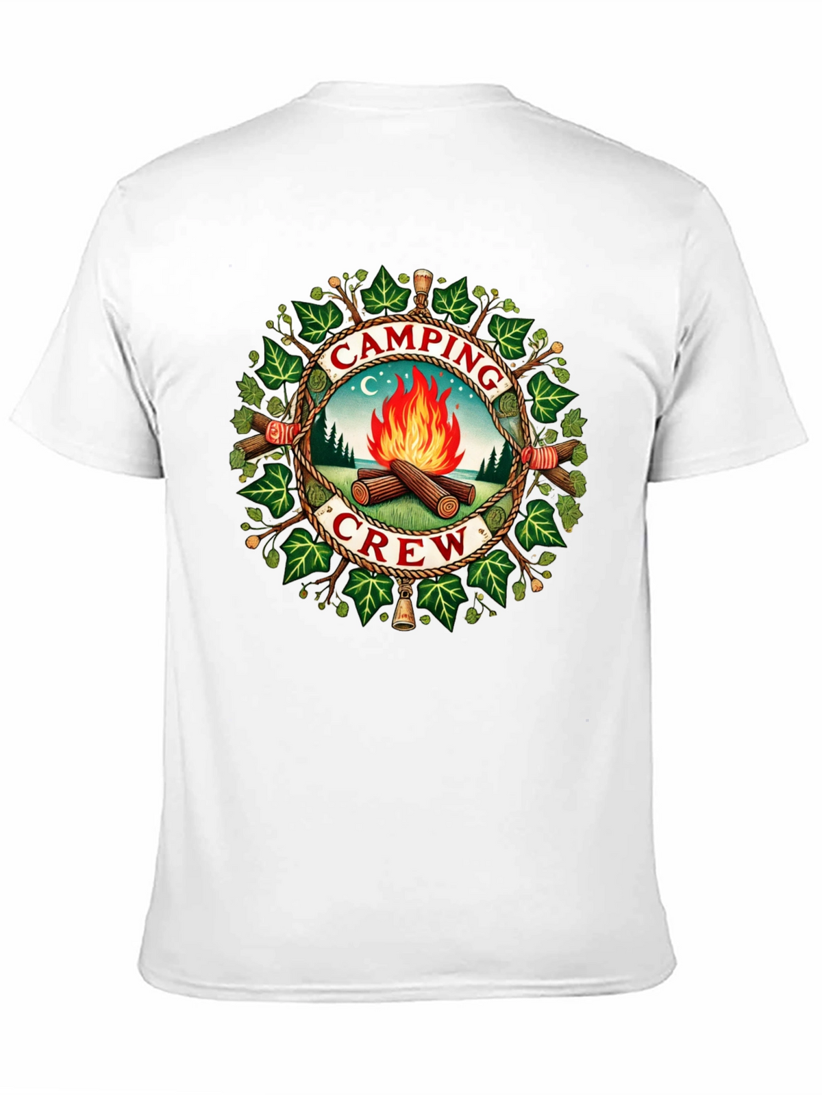 Camping Crew Graphic T-Shirt - Adventure Ready!