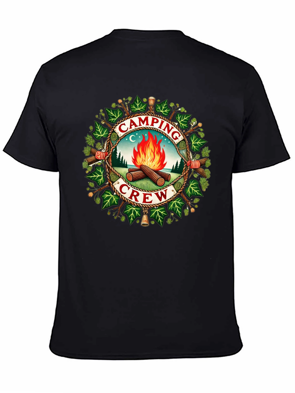Camping Crew Graphic T-Shirt - Adventure Ready!