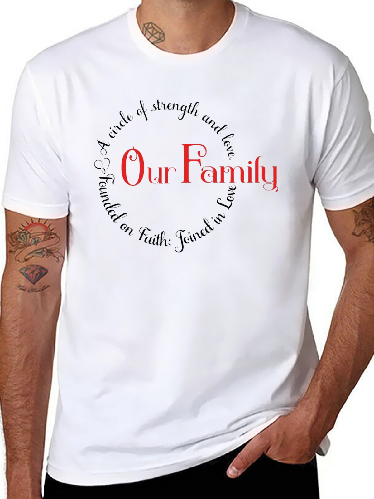 Faith Family Love T-Shirt