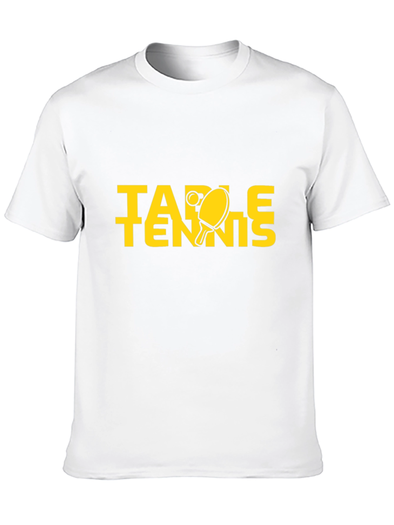 Table Tennis Graphic Tee - Black