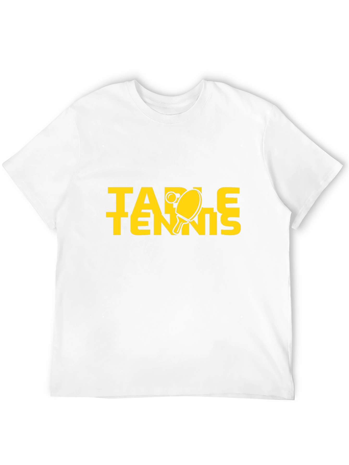 Table Tennis Graphic Tee - Black