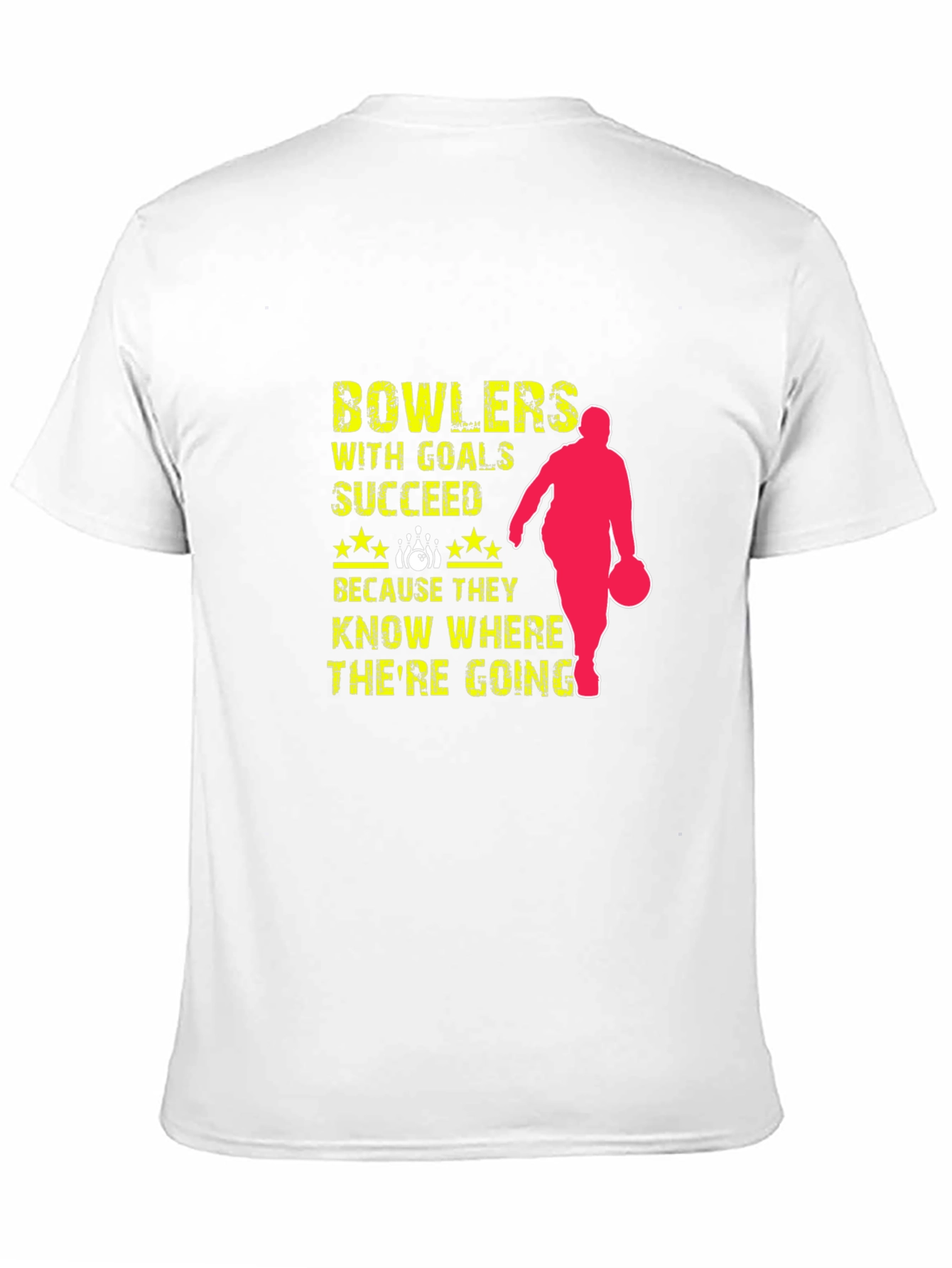 Bowlers Succeed T-Shirt - Bowling with Goals
