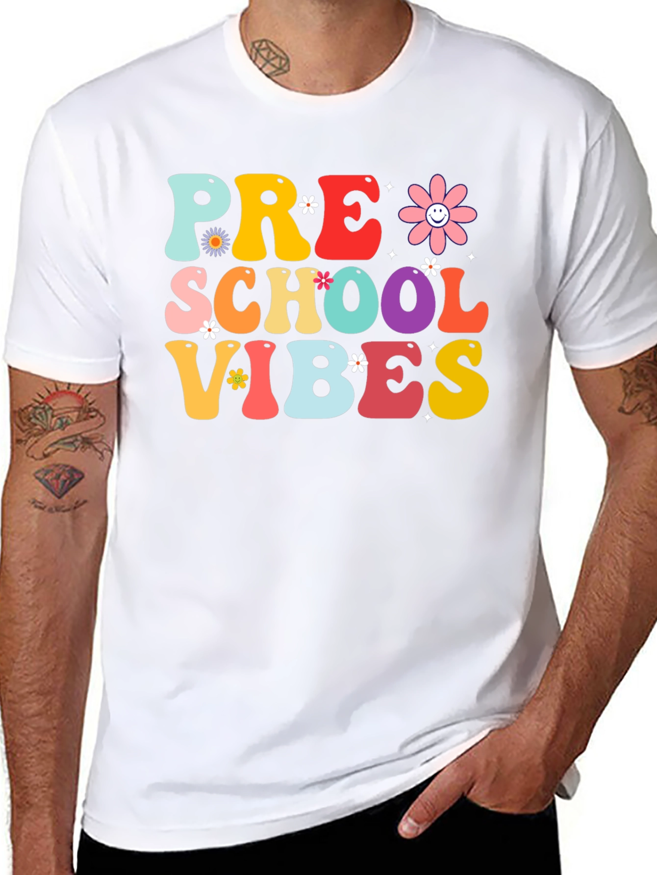 Preschool Vibes Graphic T-Shirt