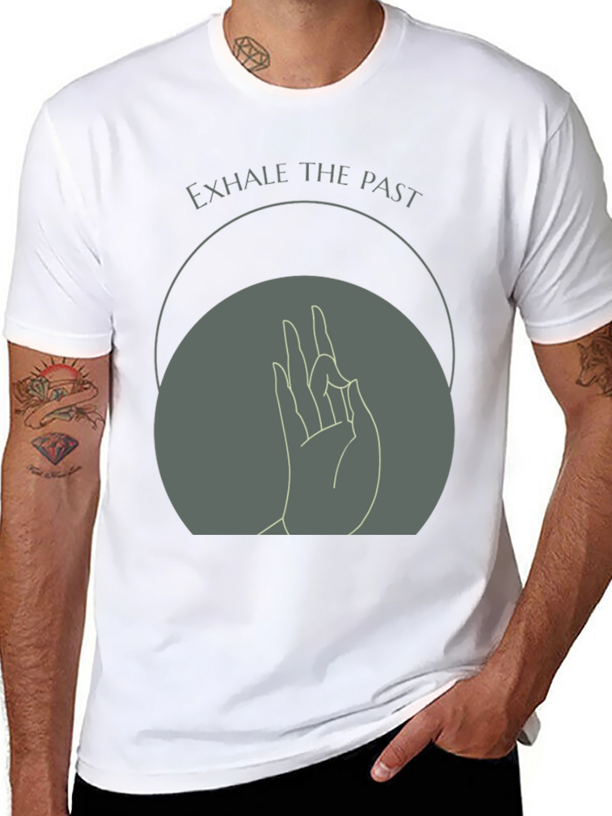 Exhale the Past Graphic Tee