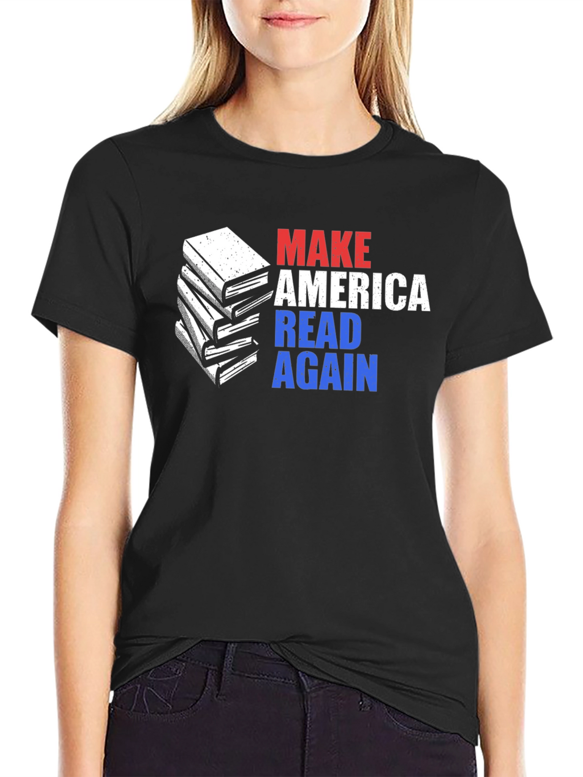 Make America Read Again Graphic Tee