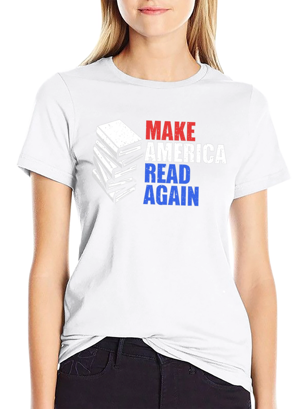 Make America Read Again Graphic Tee