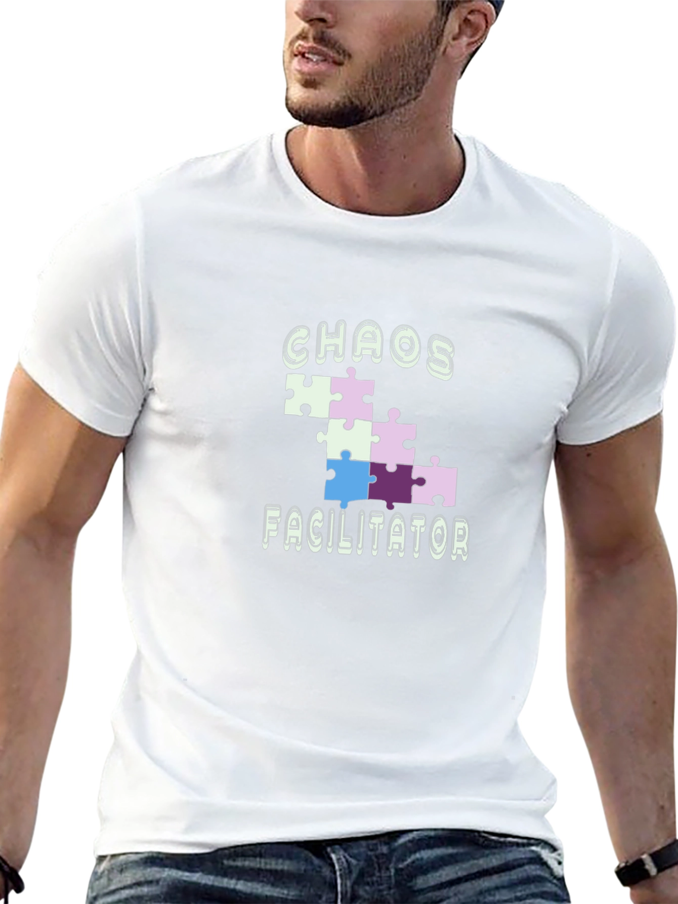 Chaos Facilitator Puzzle Piece Tee