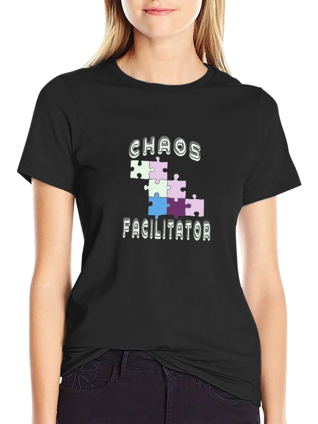 Chaos Facilitator Puzzle Piece Tee