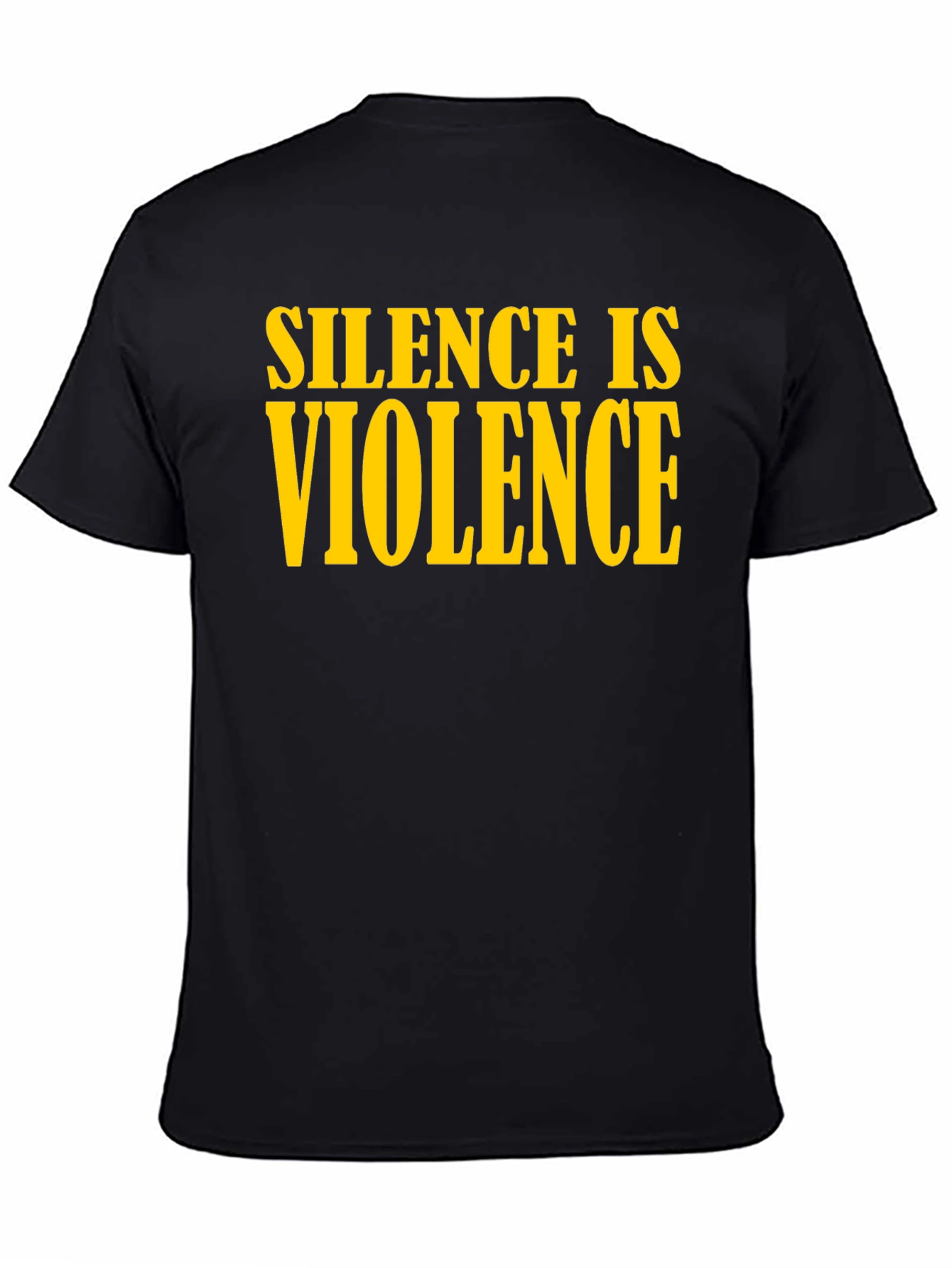 Silence is Violence Graphic Tee - Black
