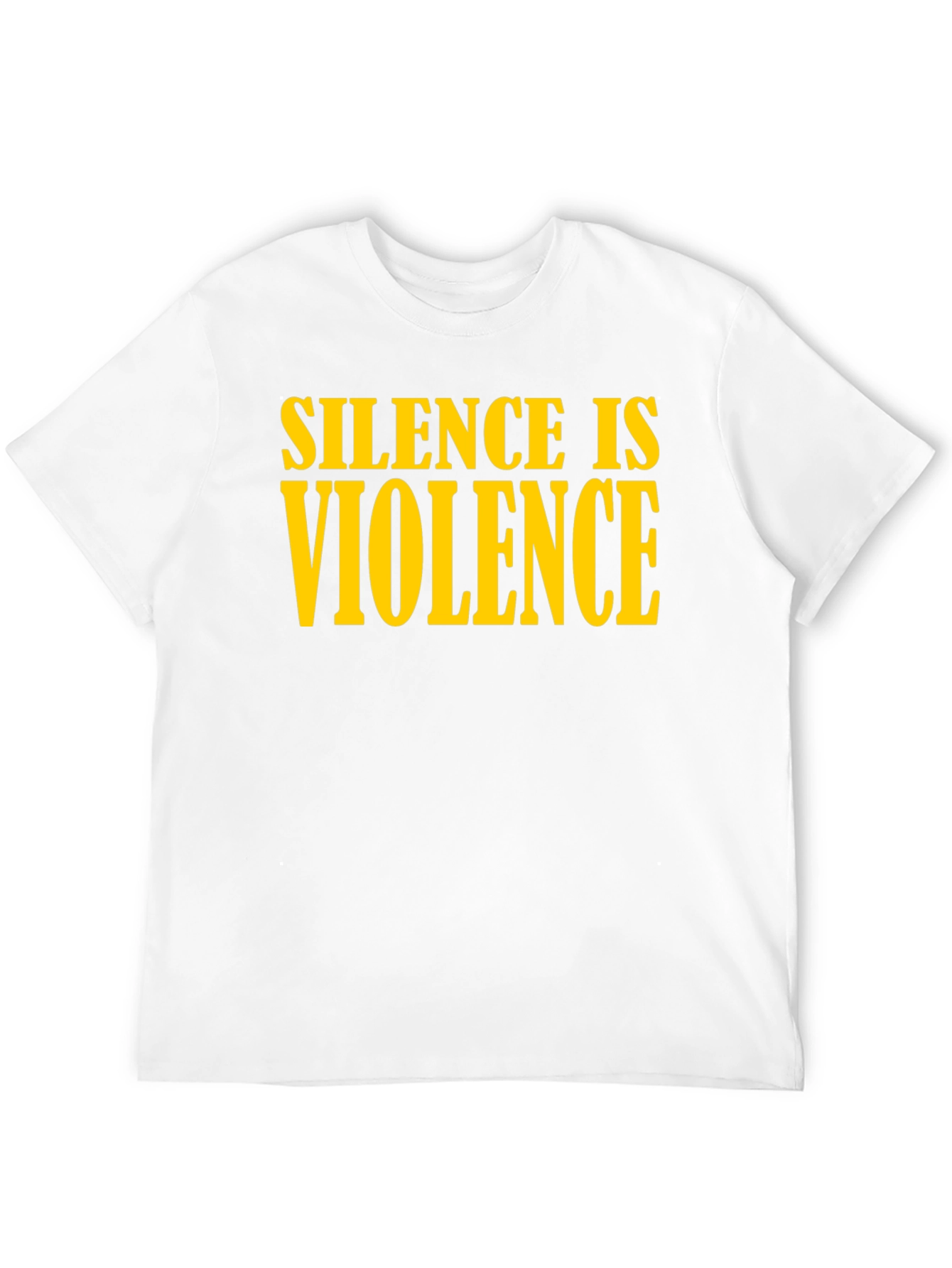 Silence is Violence Graphic Tee - Black