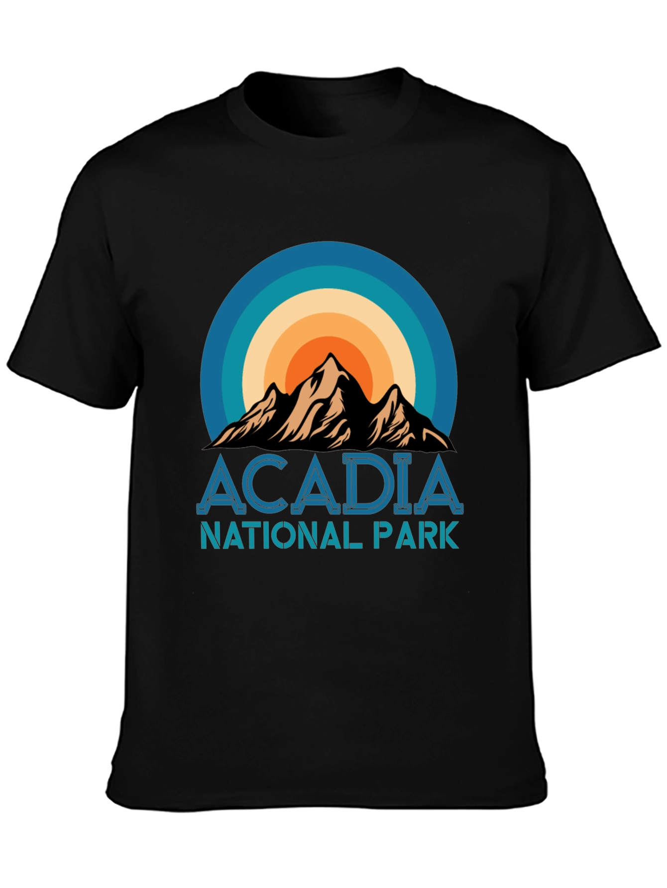 Acadia National Park Retro T-Shirt