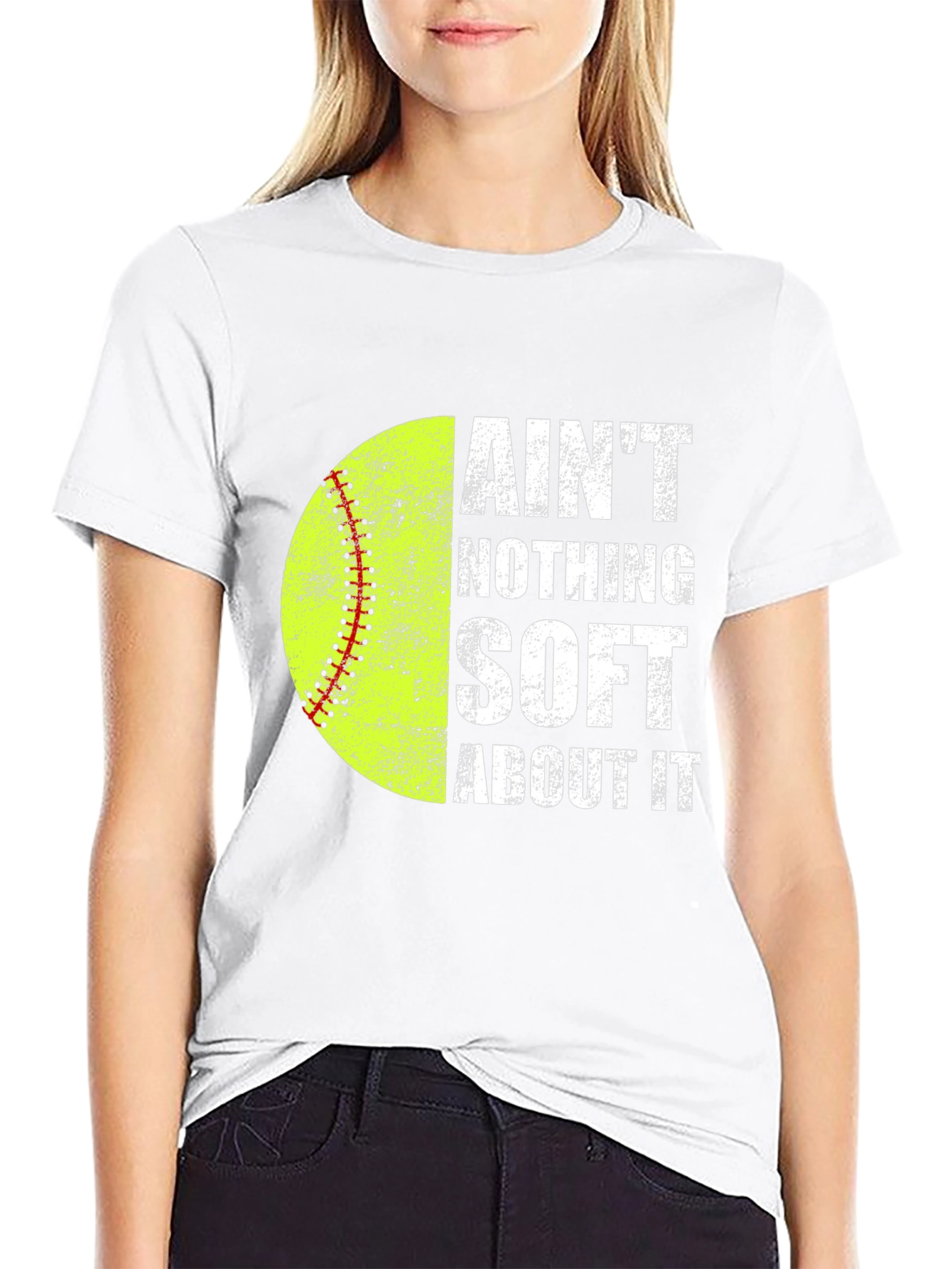 Aint Nothing Soft Softball T-Shirt
