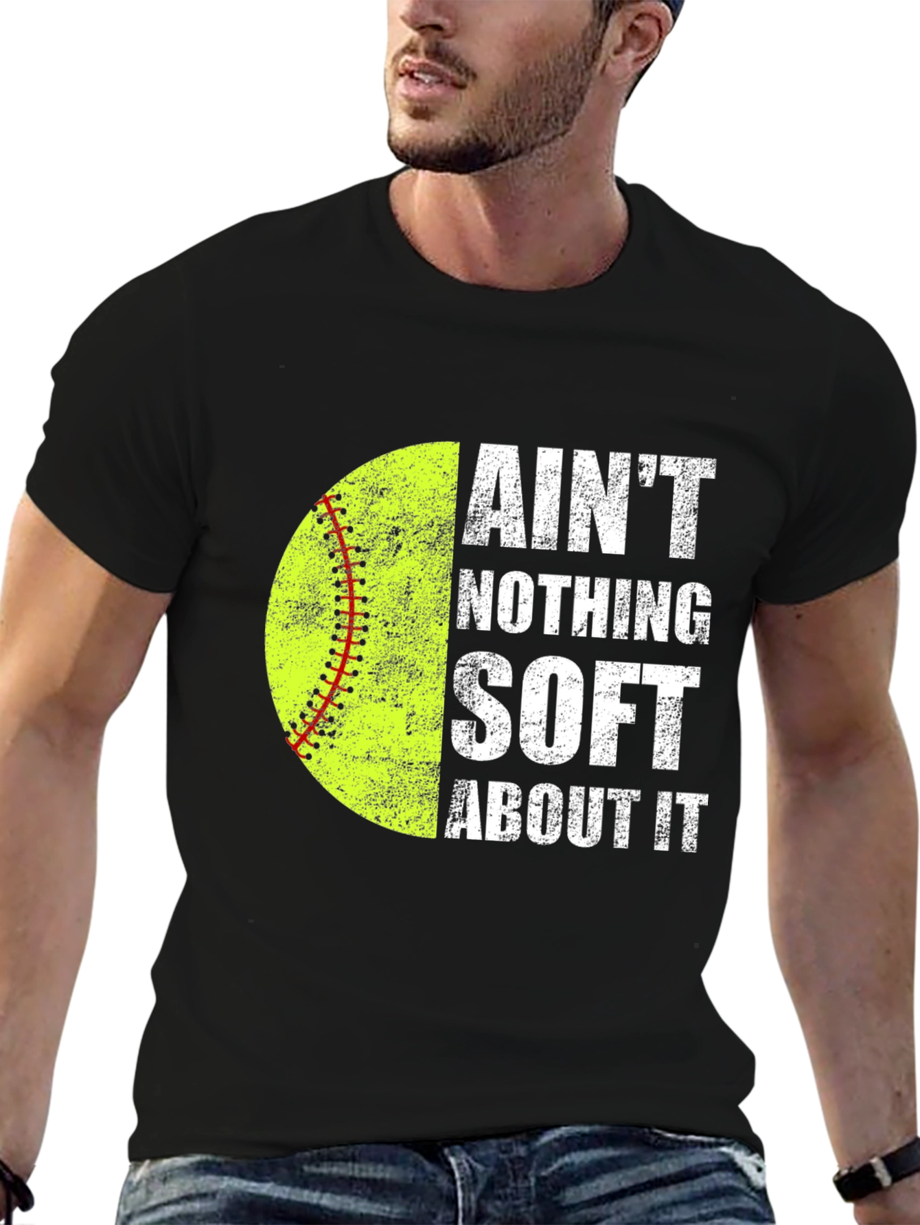 Aint Nothing Soft Softball T-Shirt