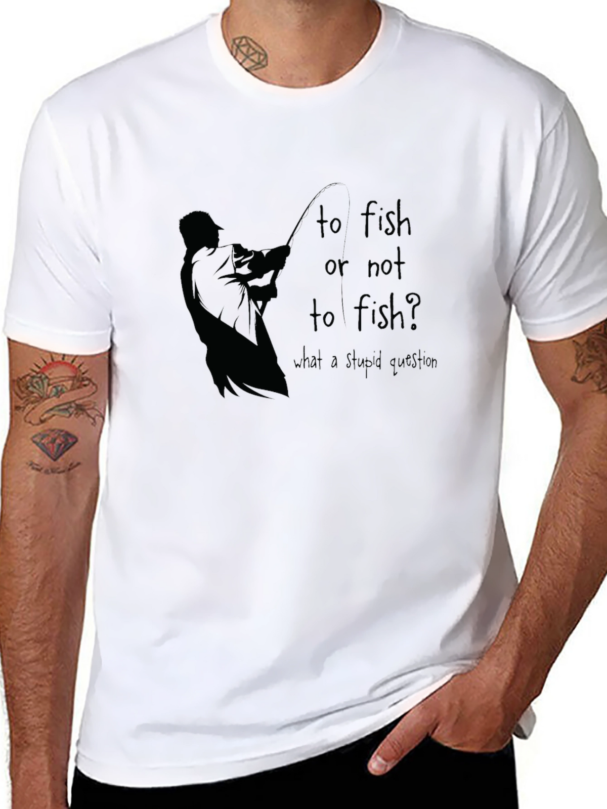 Fishing T-Shirt: To Fish Or Not To Fish?