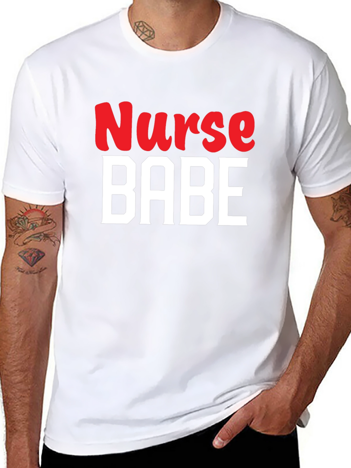 Nurse Babe Graphic T-Shirt