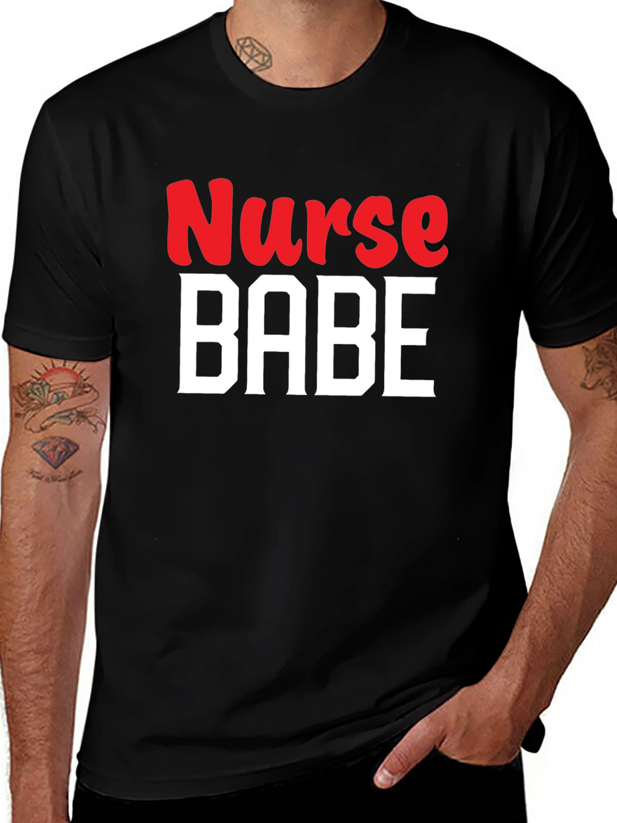 Nurse Babe Graphic T-Shirt