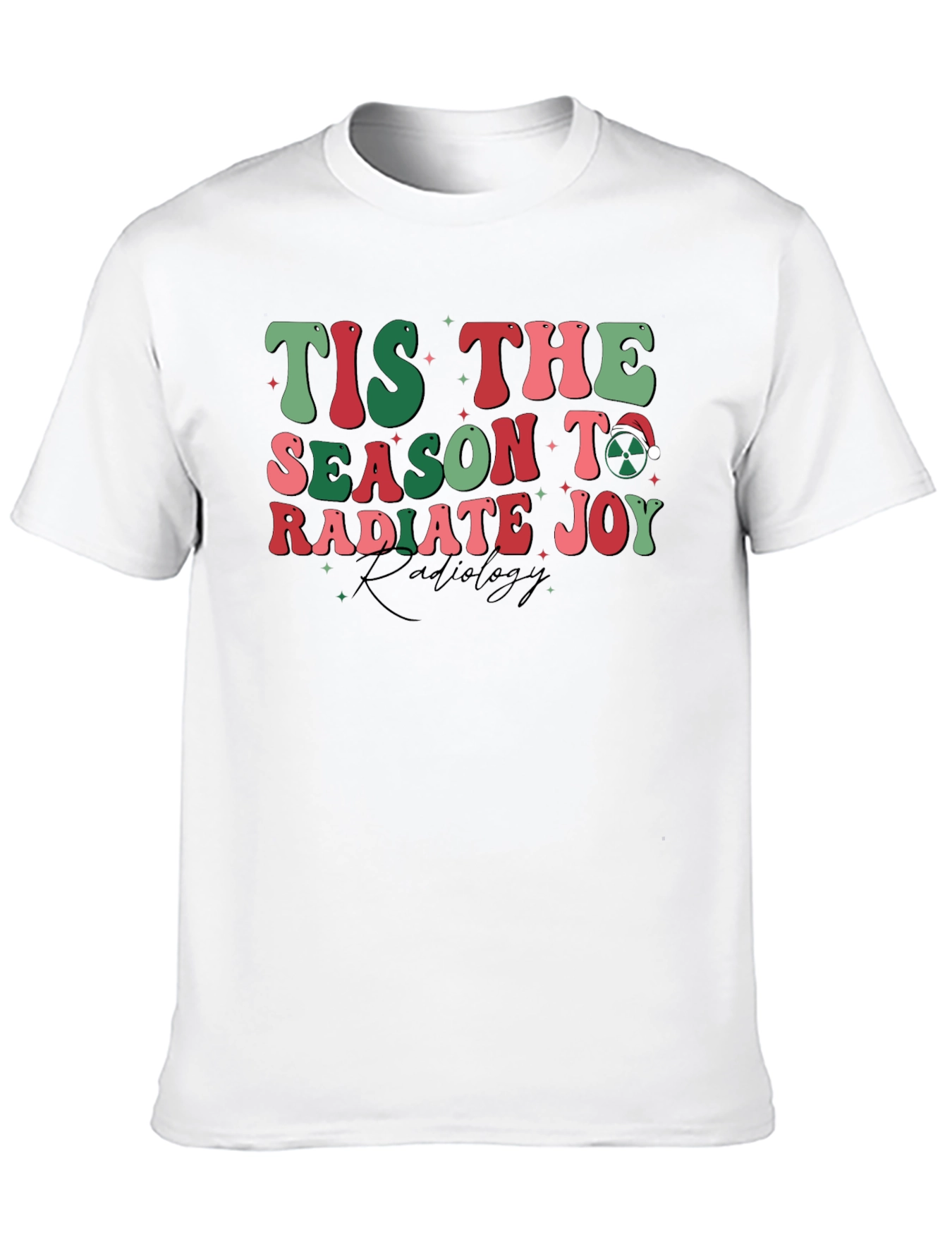 Radiology Christmas T-Shirt: Tis The Season To Radiate Joy