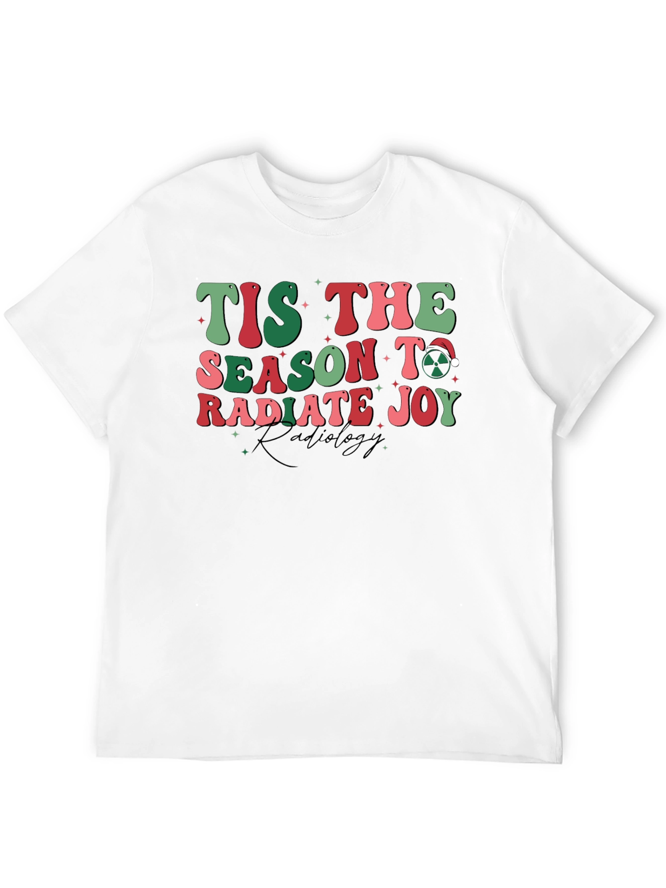 Radiology Christmas T-Shirt: Tis The Season To Radiate Joy