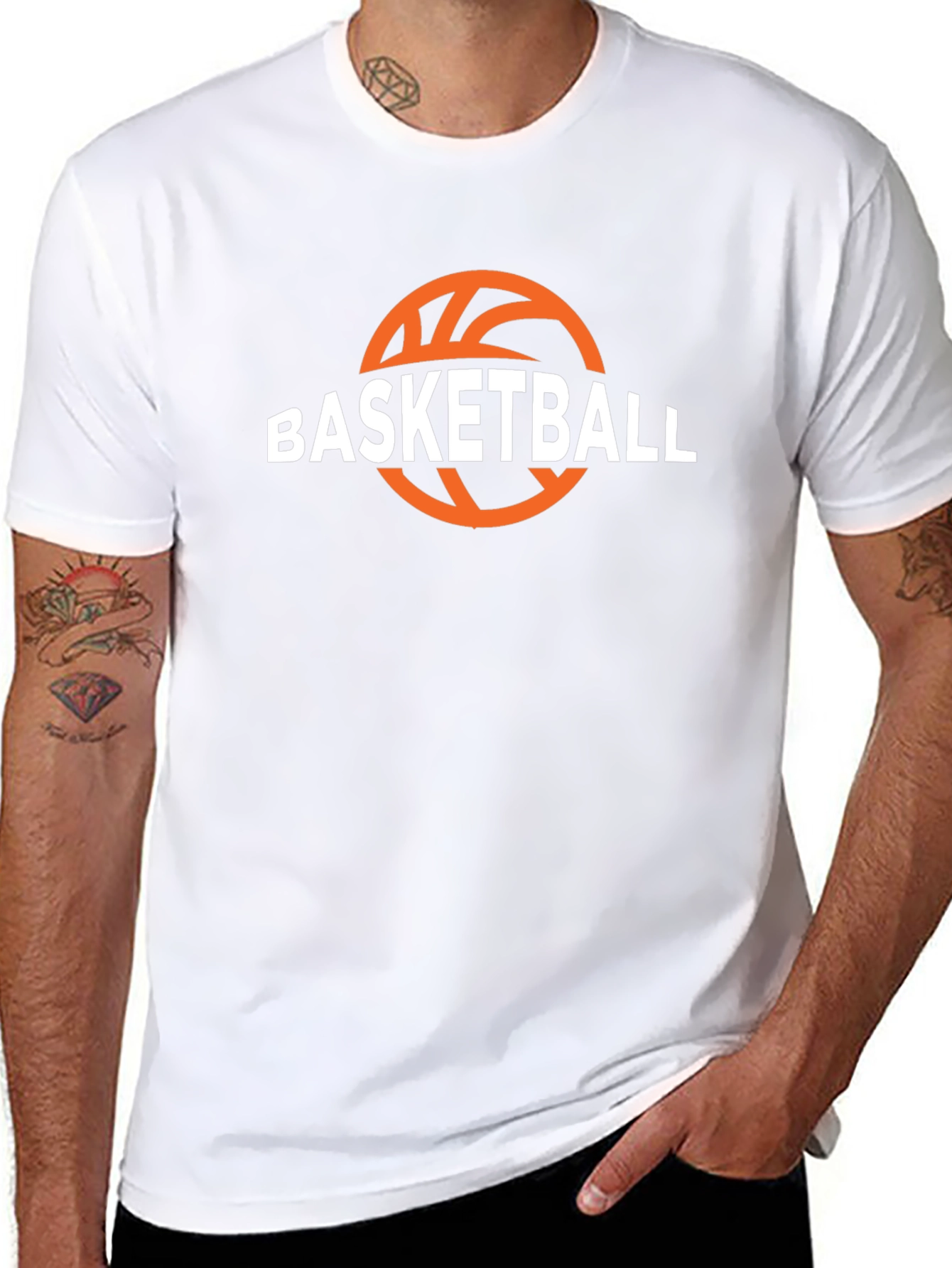 Basketball Graphic T-Shirt - Classic Style