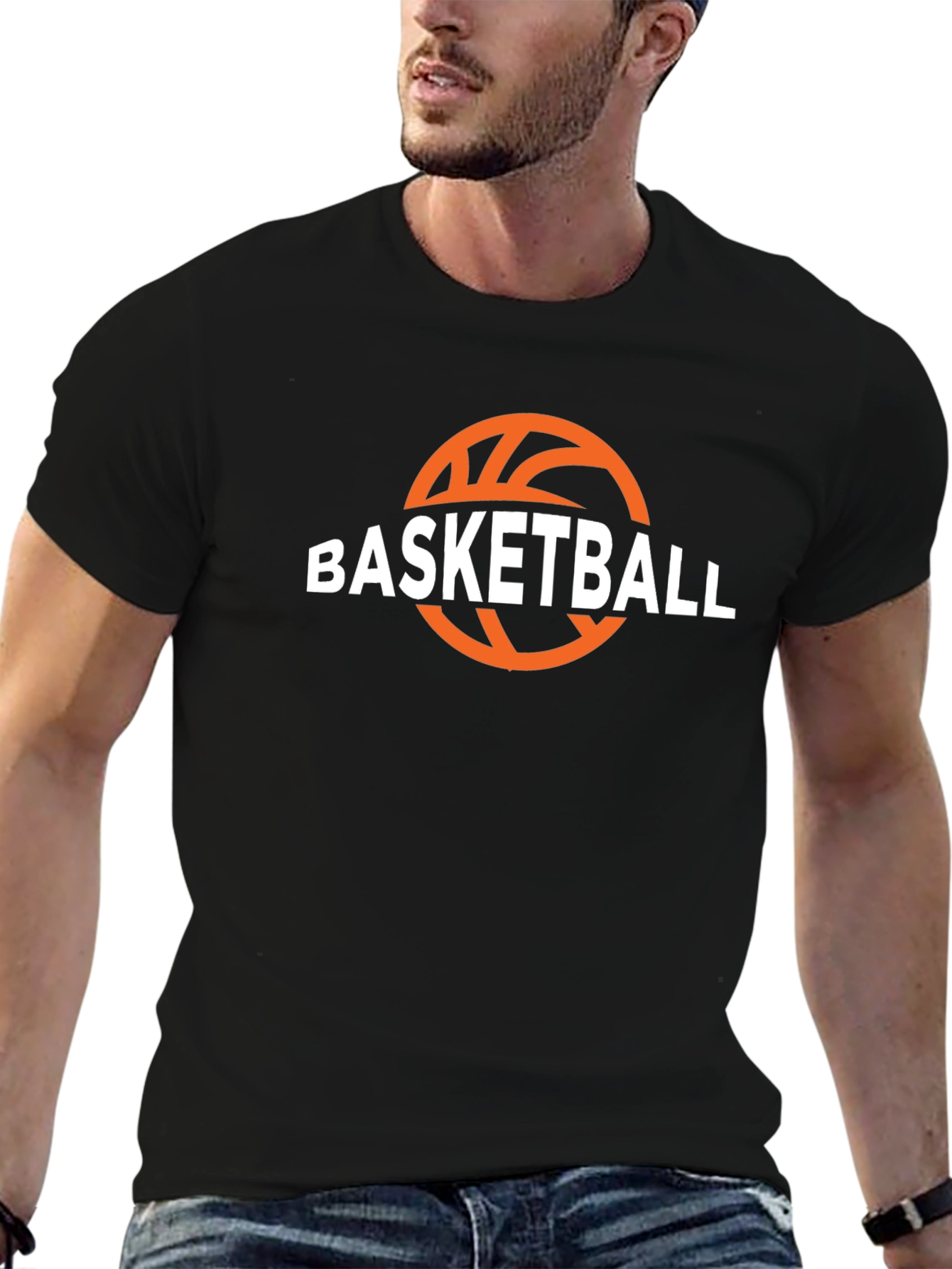 Basketball Graphic T-Shirt - Classic Style
