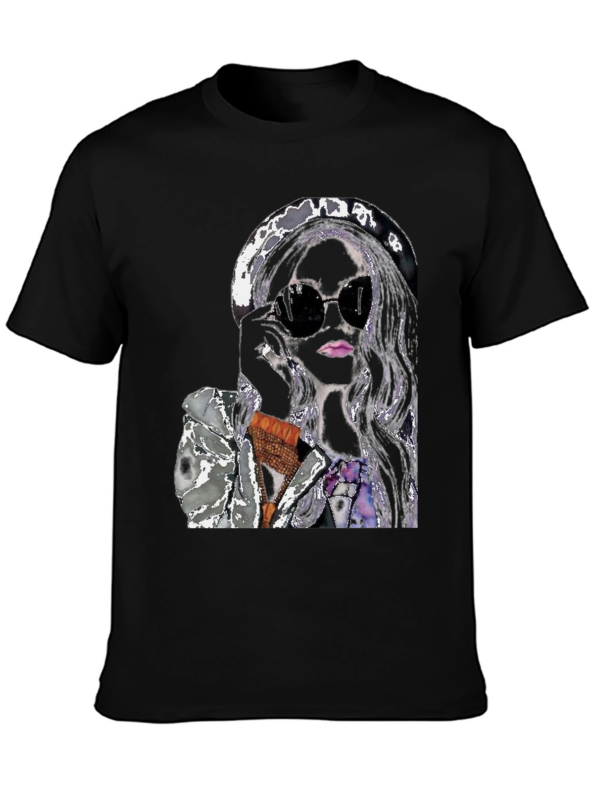 Stylish Woman Graphic Tee - Chic & Trendy
