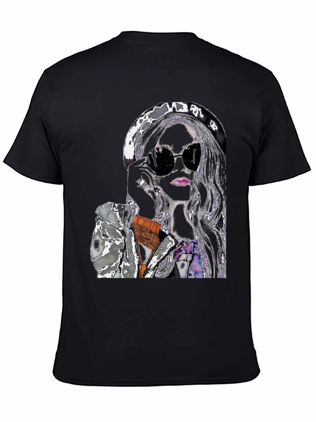 Stylish Woman Graphic Tee - Chic & Trendy