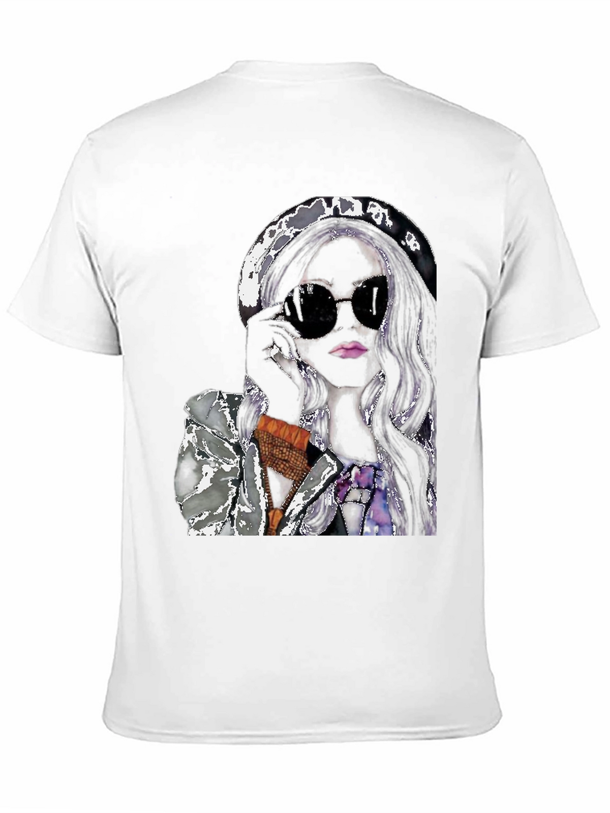 Stylish Woman Graphic Tee - Chic & Trendy