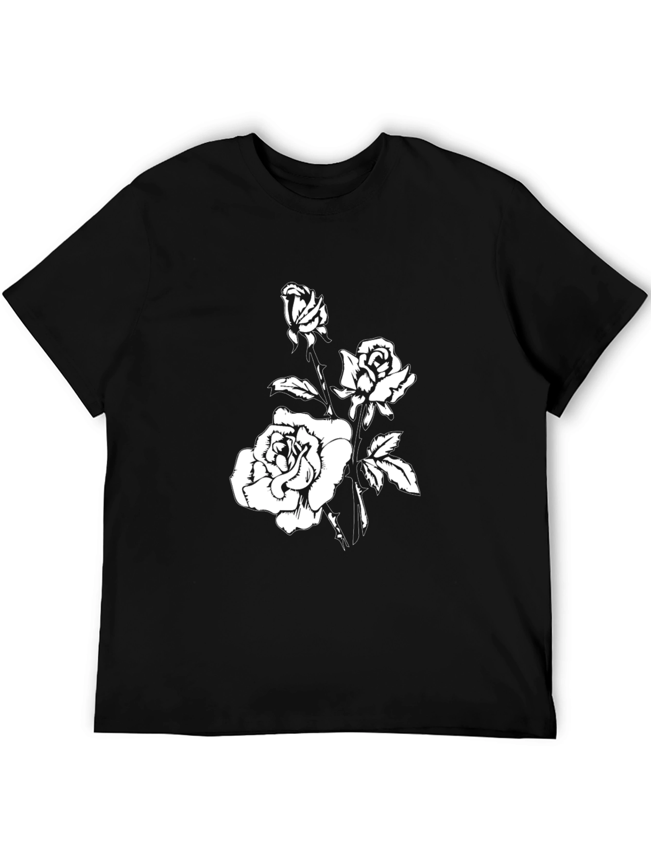 Black Rose Graphic T-Shirt
