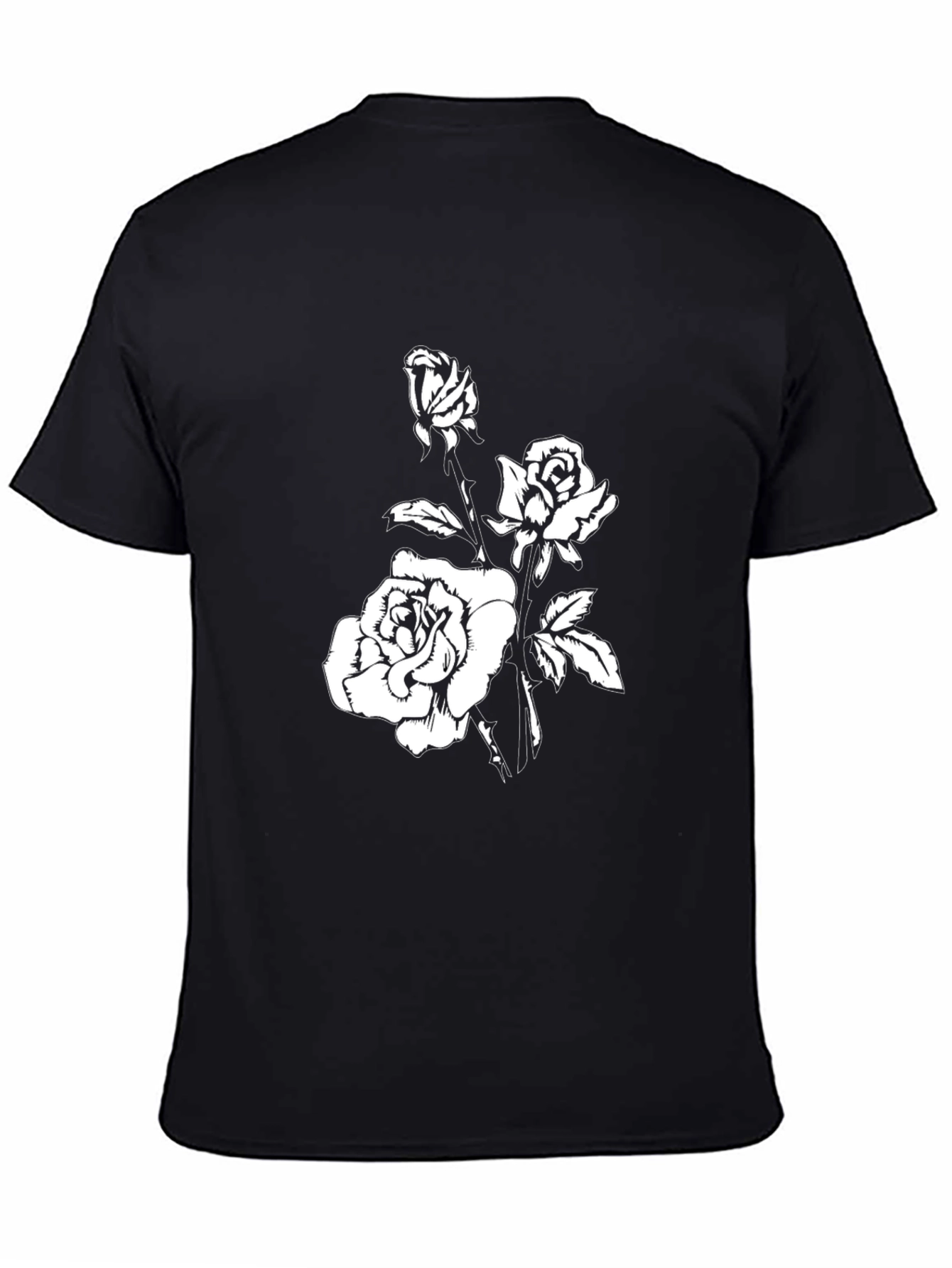 Black Rose Graphic T-Shirt