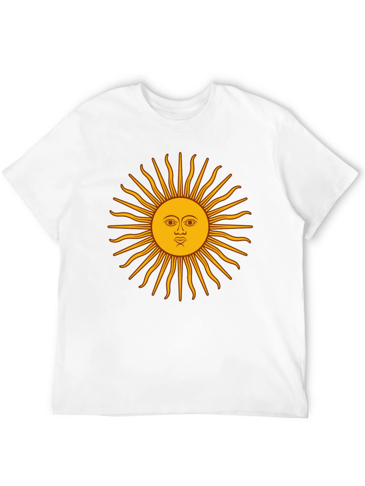 Sun Graphic Black T-Shirt - Unique Design