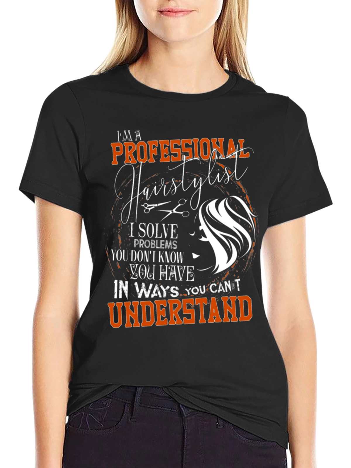 Professional Hairstylist T-Shirt - Salon Humor
