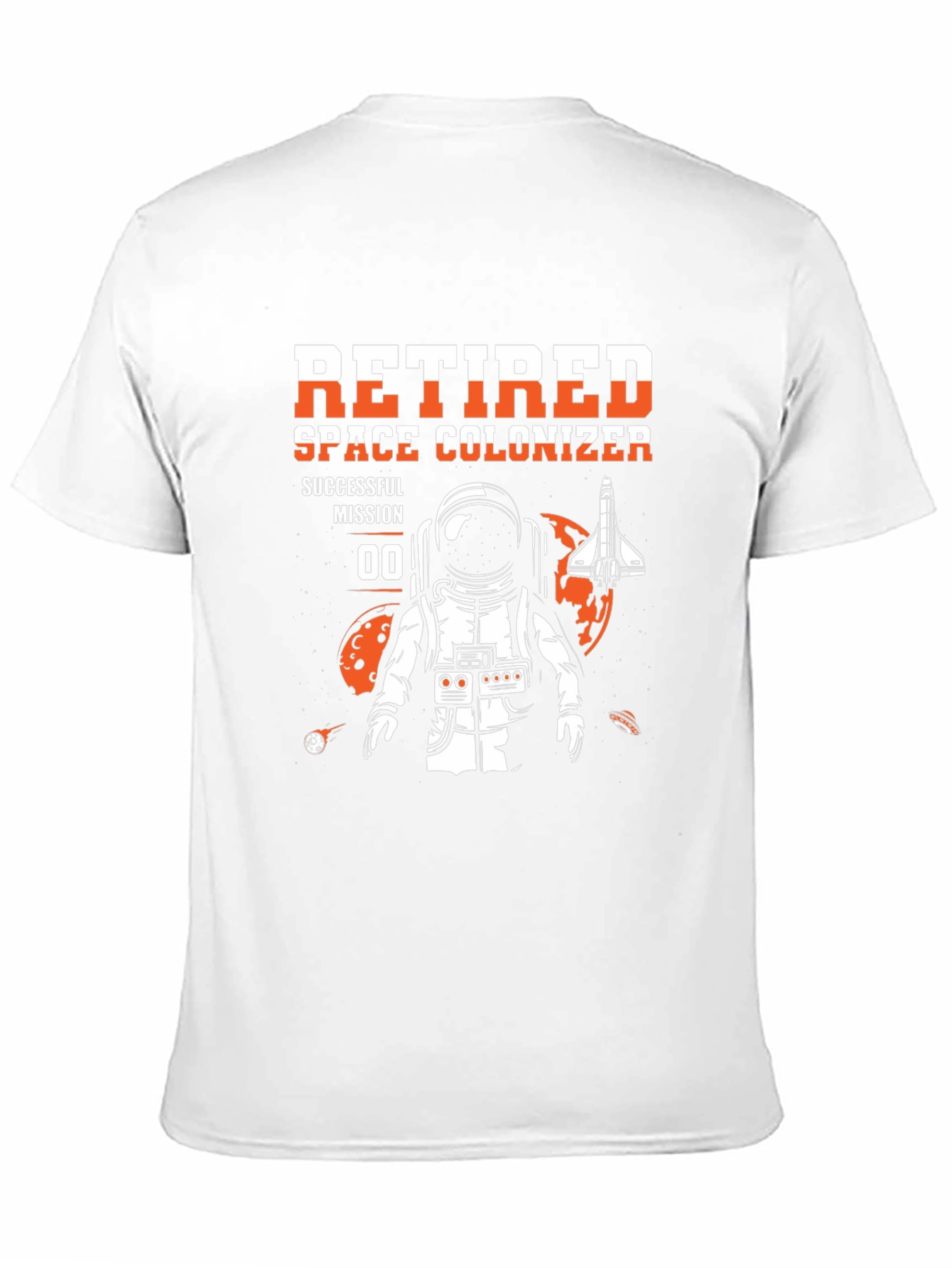 Retired Space Colonizer T-Shirt - Mission 00 Tee