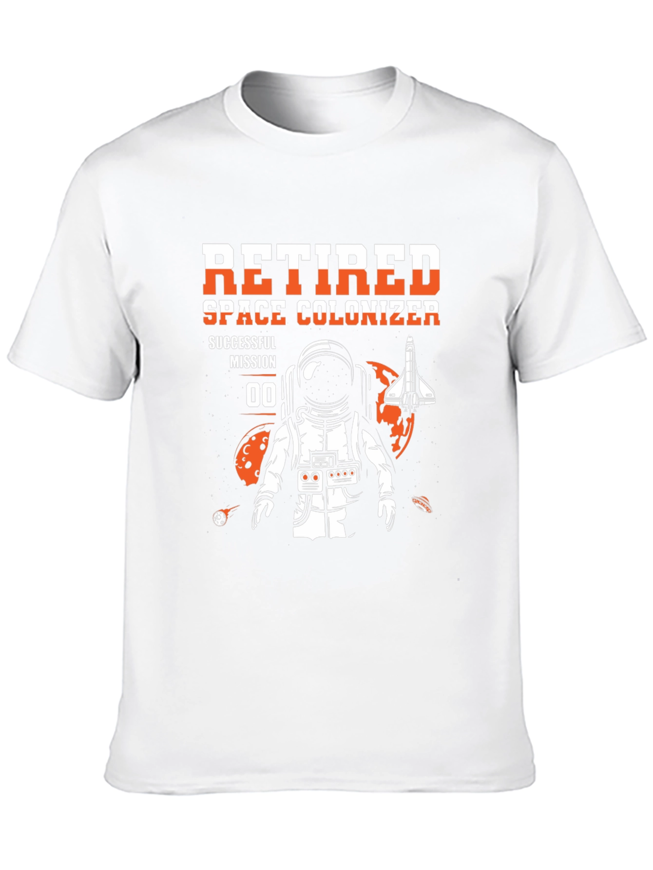 Retired Space Colonizer T-Shirt - Mission 00 Tee