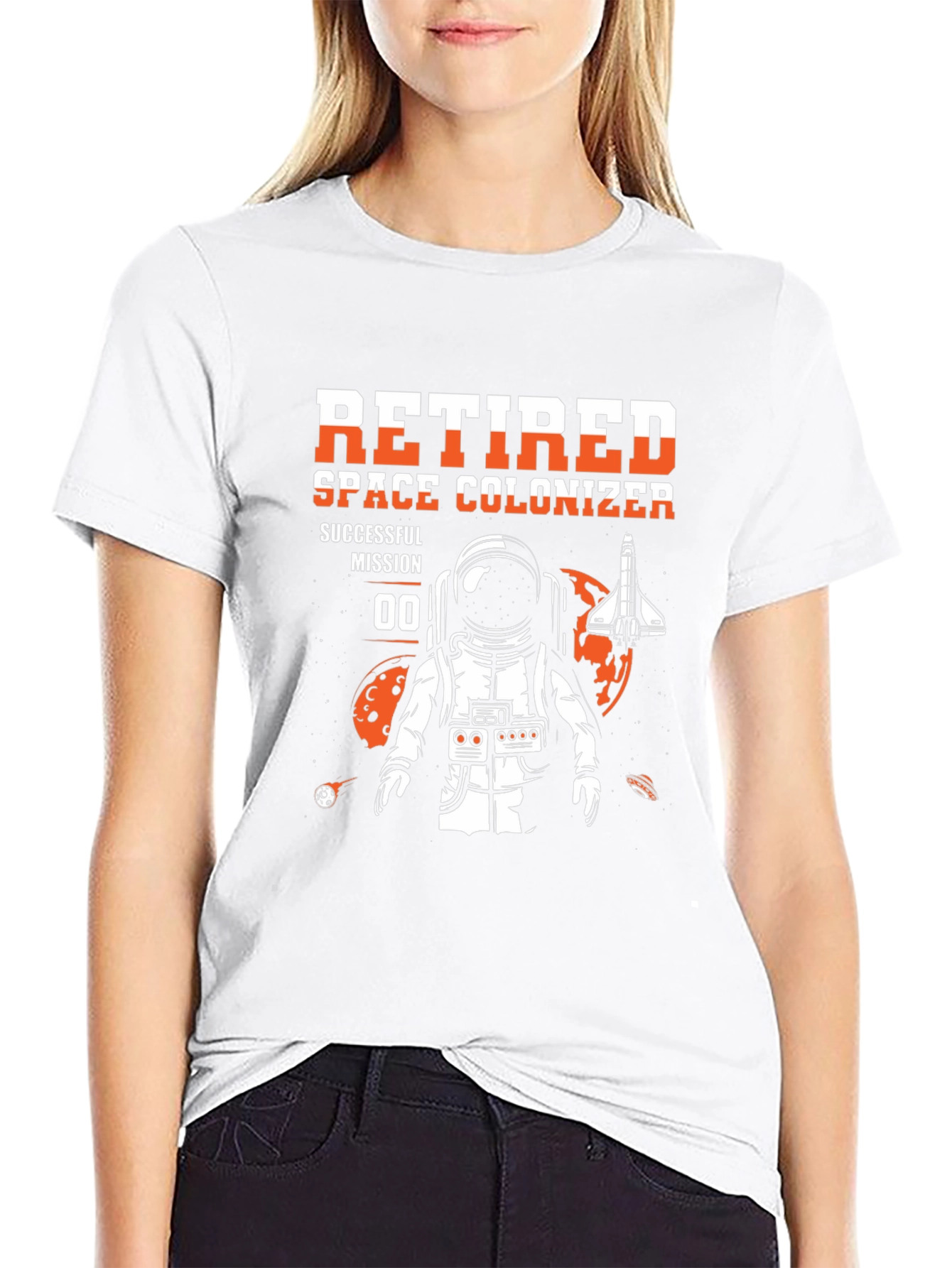 Retired Space Colonizer T-Shirt - Mission 00 Tee