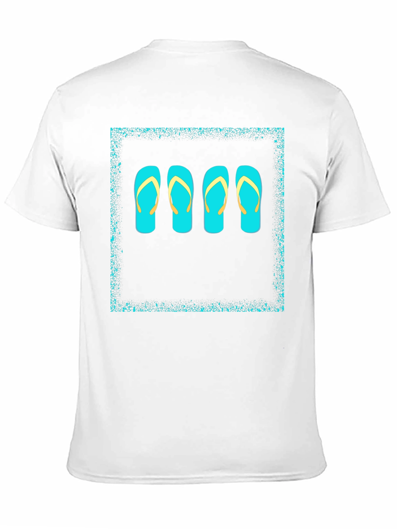 Flip Flop Graphic Tee - Black T-Shirt