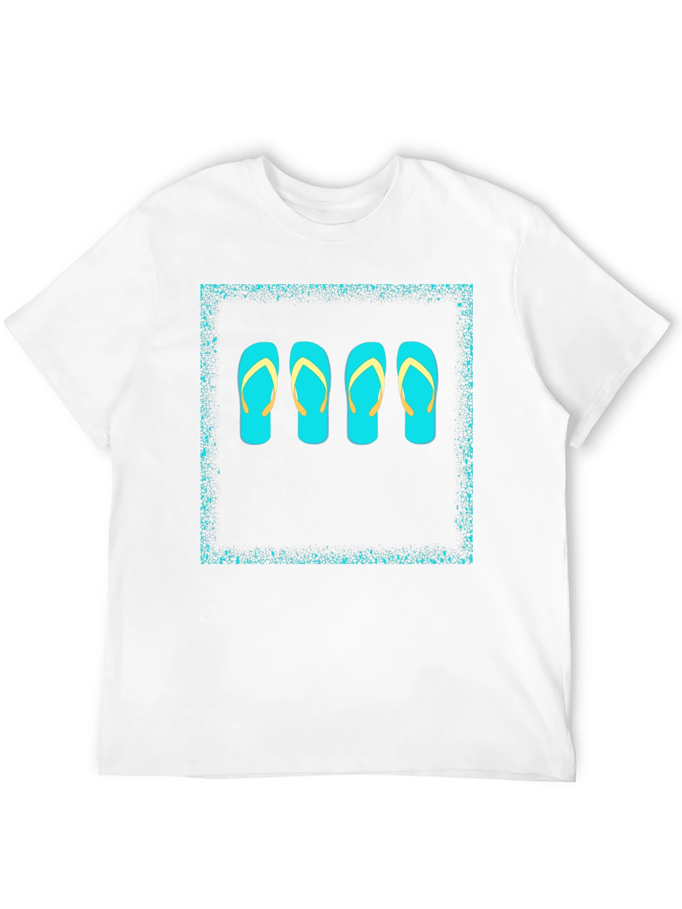 Flip Flop Graphic Tee - Black T-Shirt