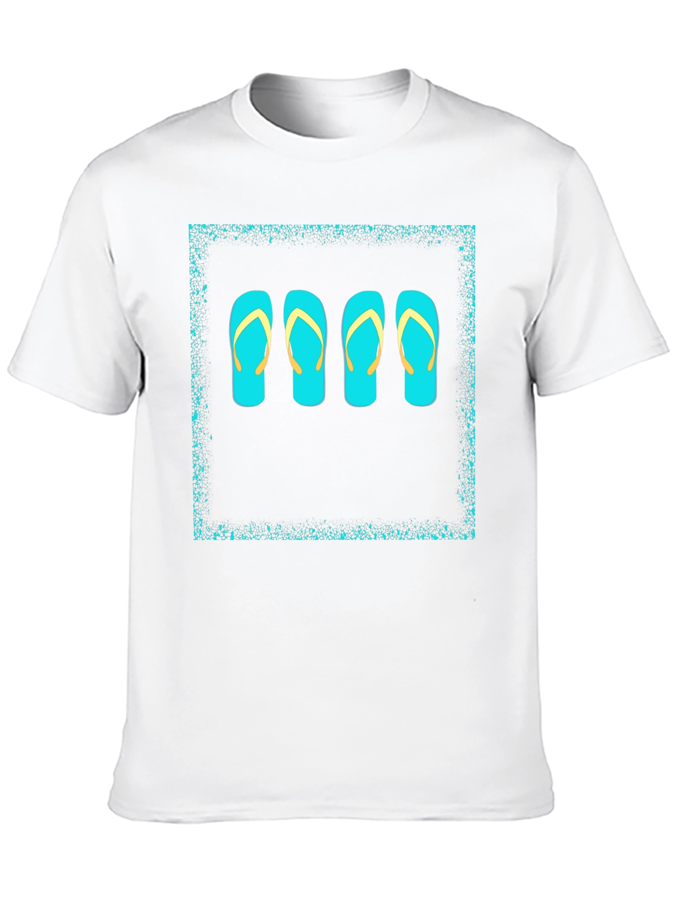 Flip Flop Graphic Tee - Black T-Shirt