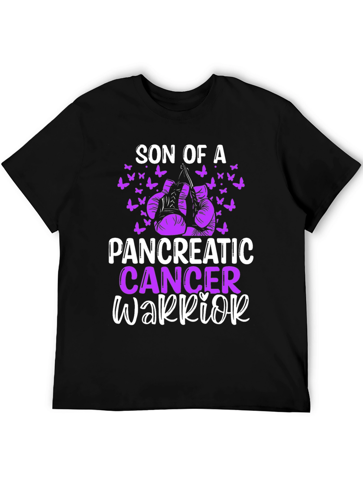 Pancreatic Cancer Warrior Awareness T-Shirt