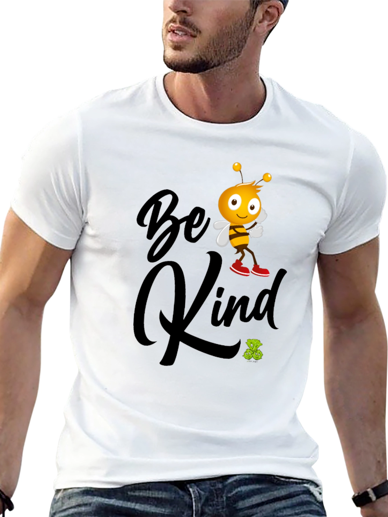 Be Kind Bee T-Shirt -  Encouraging Graphic Tee