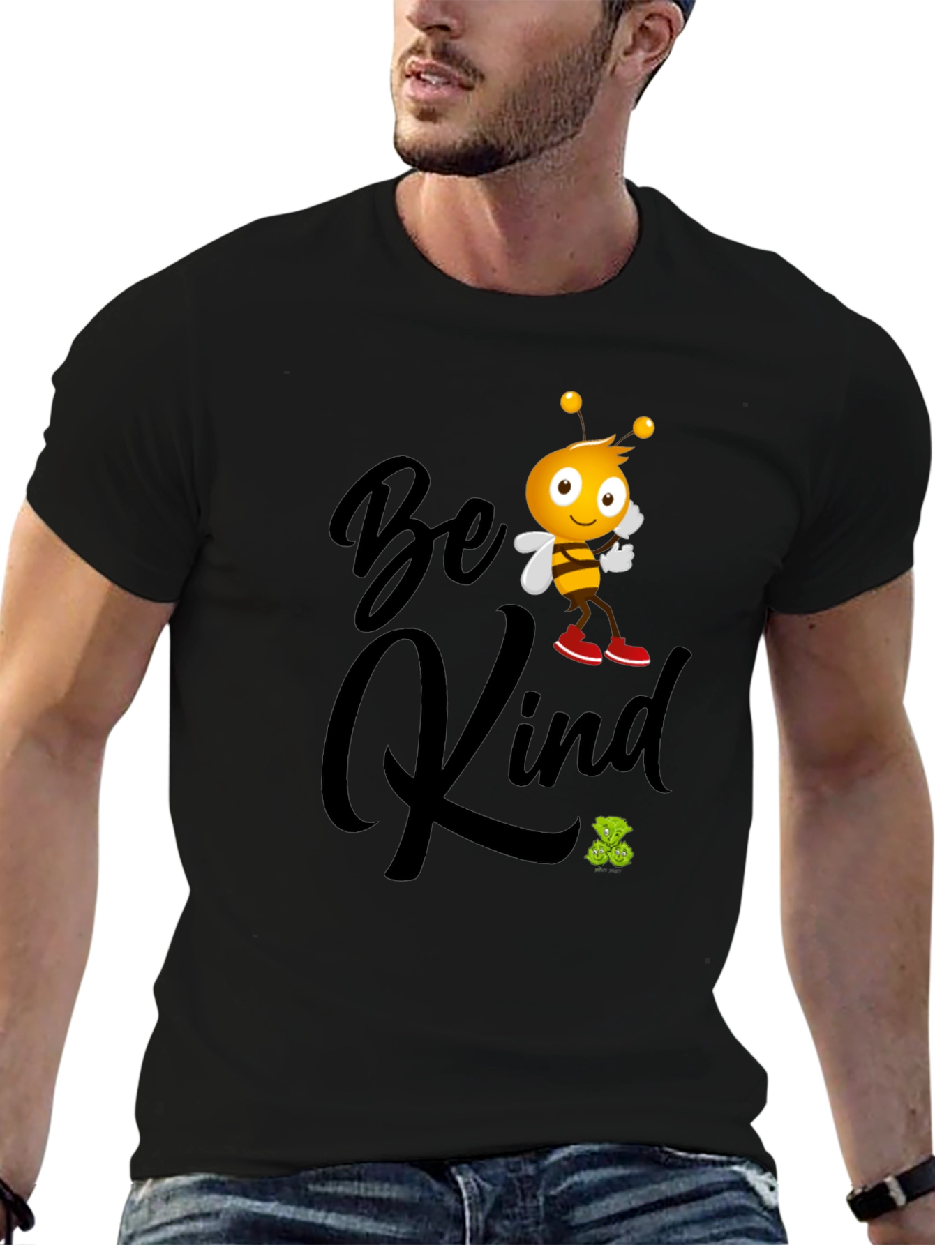 Be Kind Bee T-Shirt -  Encouraging Graphic Tee