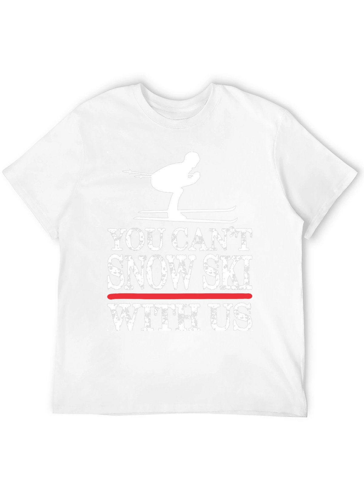 Funny Snow Skiing T-Shirt