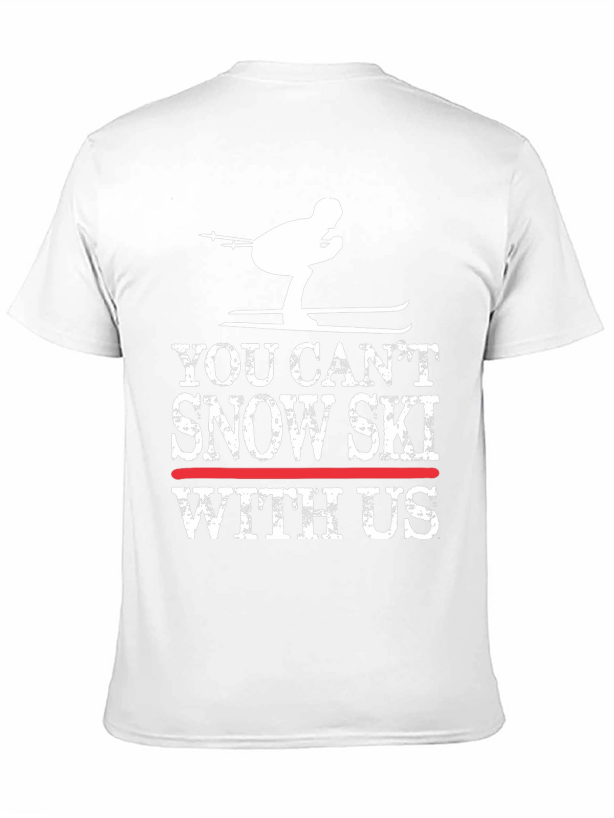Funny Snow Skiing T-Shirt