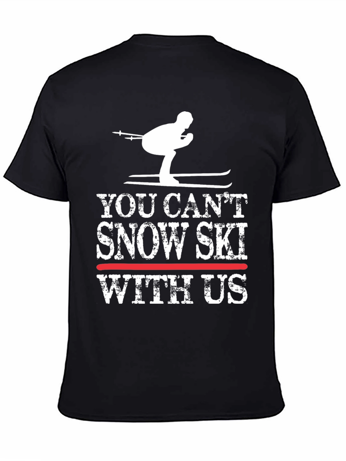 Funny Snow Skiing T-Shirt