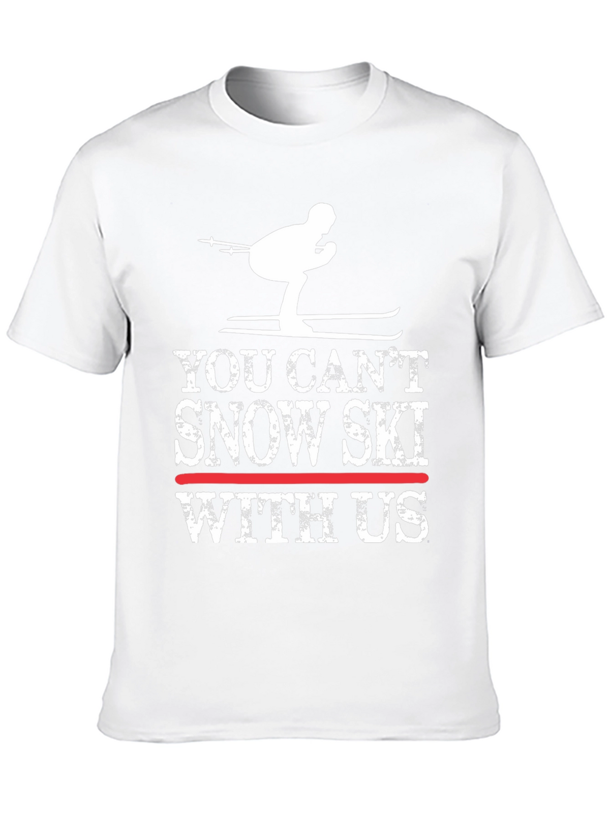 Funny Snow Skiing T-Shirt